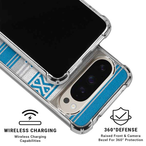 NFL Detroit Lions Trailblazer Pixel 9/9 Pro Clear Case